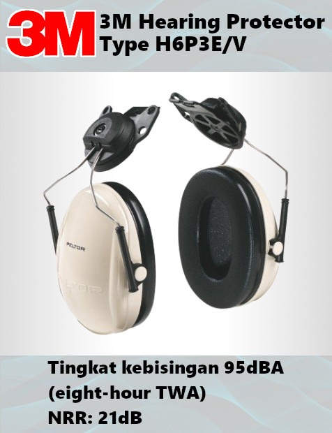 3M Hearing Protector Type H6P3EV