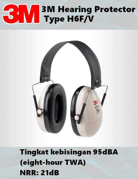 3M Hearing Protector Type H6F/V